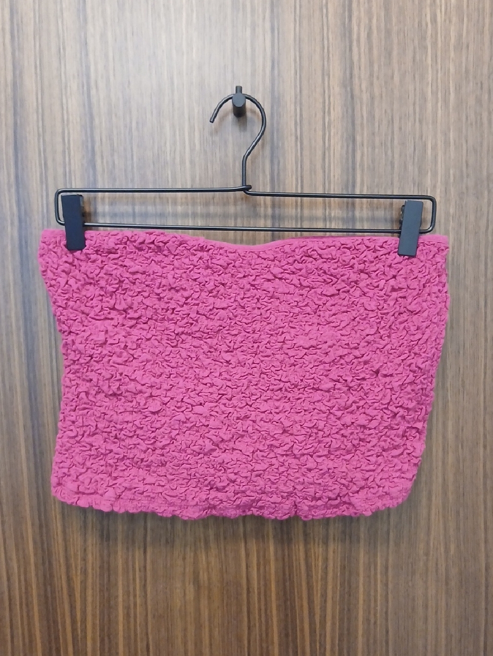 FREE PEOPLE Crinkle Tube Top SZ M
